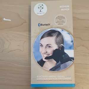 Bluetooth Handset Gloves - Black